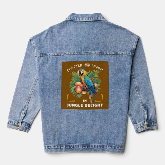 Macaw Denim Jacket (Achterkant)