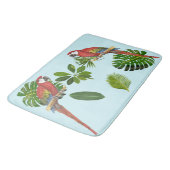 Macaw en Tropische olie Badmat (Gekanteld)