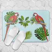 Macaw en Tropische olie Badmat