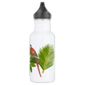 Macaw en Tropische opslag op maat Waterfles (Rechts)