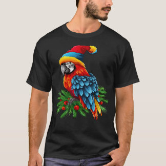 Macaw Kerstmis T-shirt