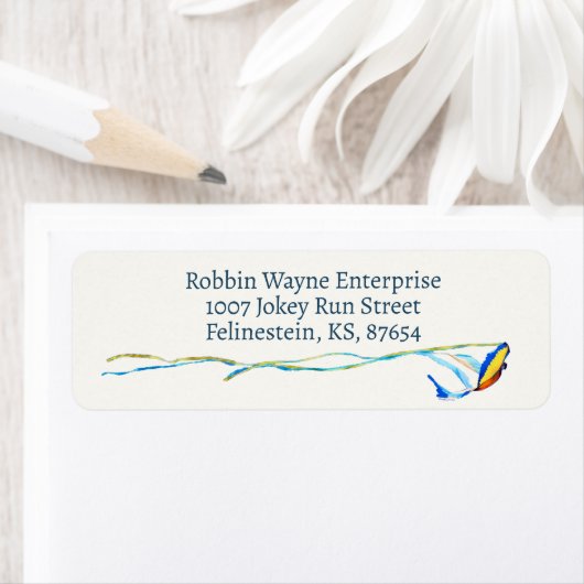 Macaw Kite Etiket (Insitu)