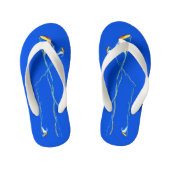 Macaw Kite Kinder Teenslippers (Voetbed)