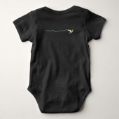 Macaw Kite Romper (Achterkant)