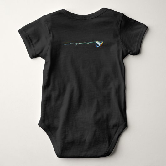 Macaw Kite Romper (Achterkant)