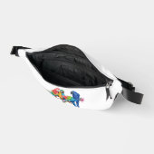 Macaw Kleurrijke Vogels Fanny Pack Heuptasje (Open)