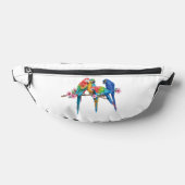 Macaw Kleurrijke Vogels Fanny Pack Heuptasje (Liggend)