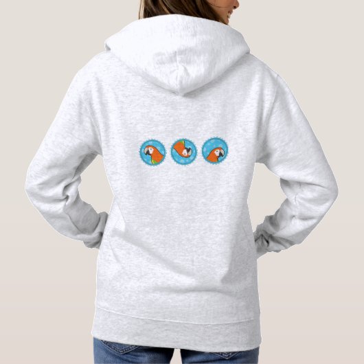 Macaw Mama Hoodie (Achterkant)