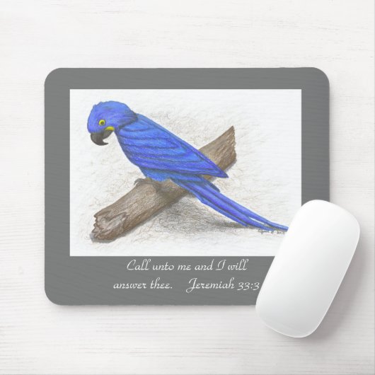 Macaw Mousepad Muismat (Met muis)