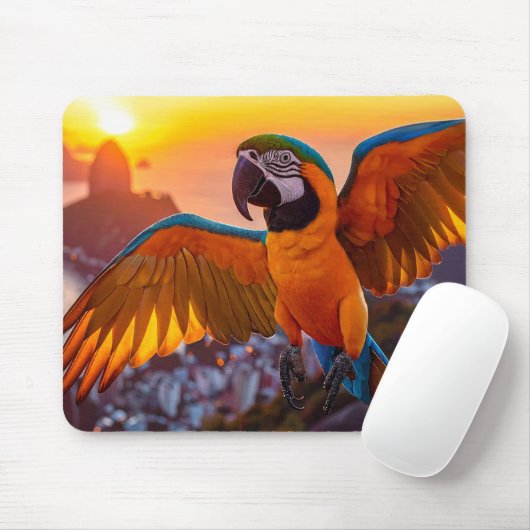 Macaw Muismat (Met muis)
