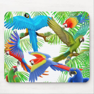 Macaw Oerwoud Mousepad Muismat