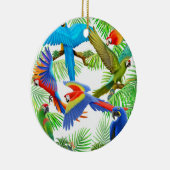 Macaw Oerwoud Ornament (Rechts)