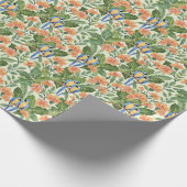 Macaw Oerwoud Tropische Waterverf Cadeaupapier (Hoek)