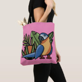Macaw papegaai Canvas tassen (Dichtbij)