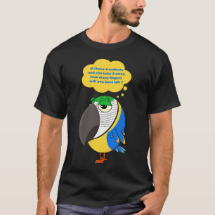 Macaw papegaai Kijk uit voor je vinger! T-Shirt