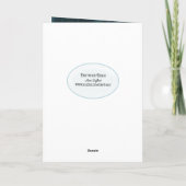 Macaw papegaai met bellen verjaardag op plaid kaart (Achterkant)