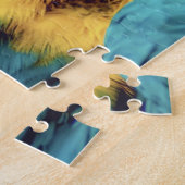 Macaw papegaai vogel dier legpuzzel (Zijkant)