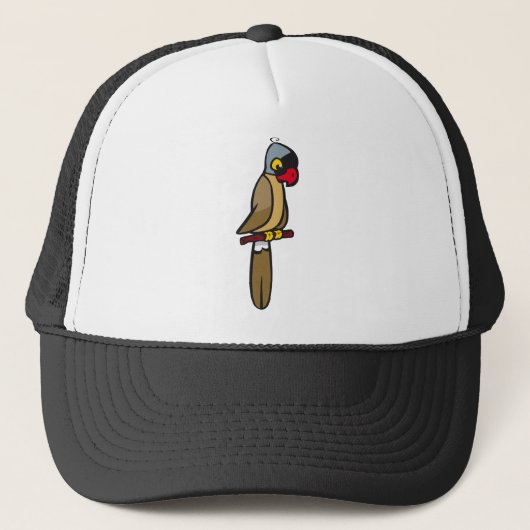 Macaw Parrot 2 Trucker Pet (Voorkant)