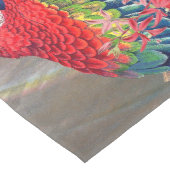 Macaw Parrot Bird Orchid Flower Table Runner Medium Tafelloper (Hoek)