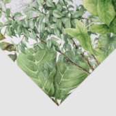 Macaw Parrot Blue Yellow Tropical Waterverf Tissuepapier (Detail)