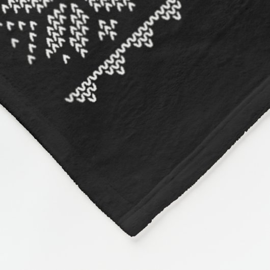 Macaw Parrot Christmas Lights Ugly Sweater Funny B Fleece Deken (Hoek)