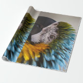 Macaw Parrot inpakpapier (Uitgerold)