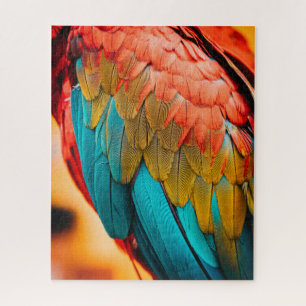 Macaw Parrot is dicht Legpuzzel