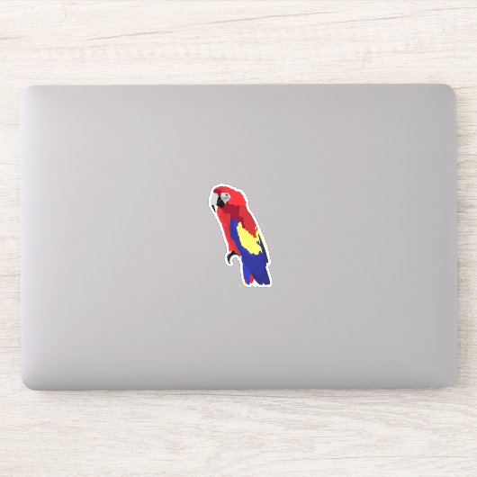 Macaw Parrot Laptop Phone Sticker (Computer)