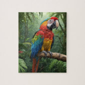 Macaw Parrot Legpuzzel (Verticaal)