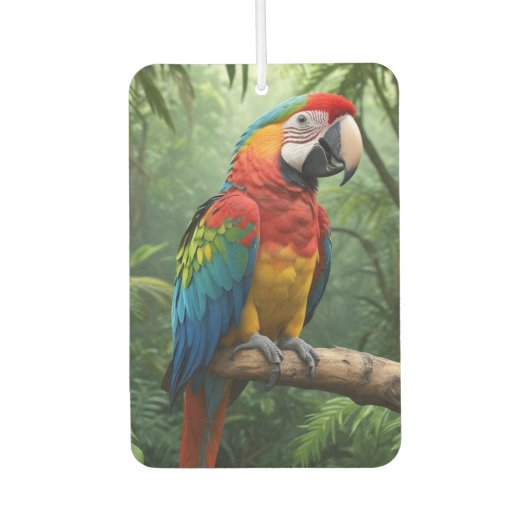 Macaw Parrot Luchtverfrisser (Voorkant)