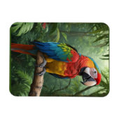 Macaw Parrot Magneet (Horizontaal)