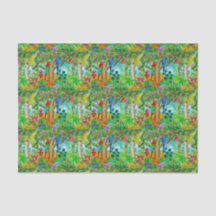 Macaw Parrot Oerwoud Kunststofpapier