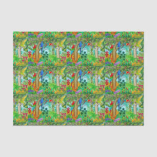 Macaw Parrot Oerwoud Kunststofpapier Tissuepapier