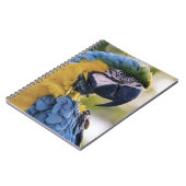 Macaw Parrot Profiel Portret Foto Notitieboek (Linkerzijde)