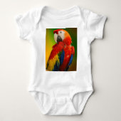 Macaw parrot romper (Voorkant)