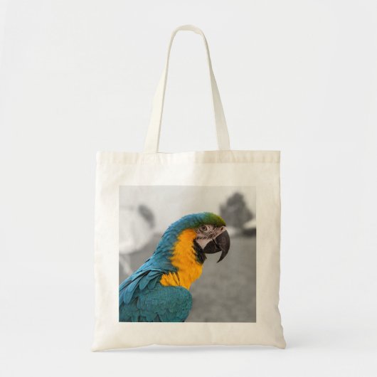 Macaw Parrot Tote Bag (Voorkant)