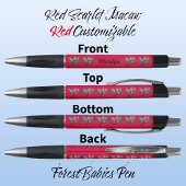 Macaw Parrot, Tropical Bird Safari Animal Red 🦜 Pen