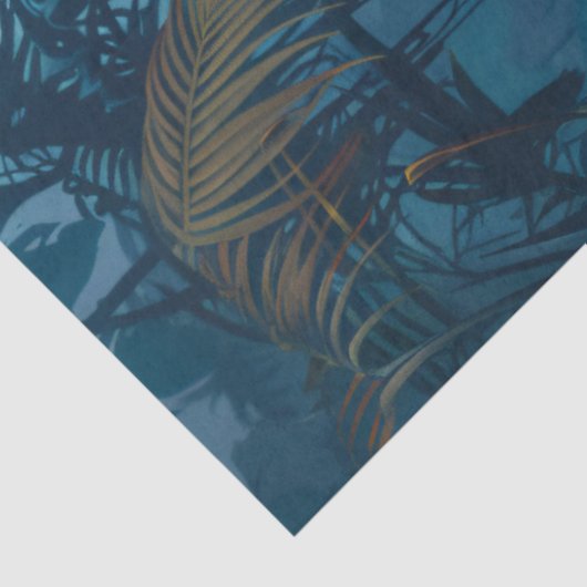 Macaw Parrot Tropische Decoupage Tissuepapier (Detail)