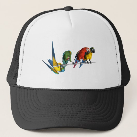 Macaw Parrot Trucker Pet (Voorkant)