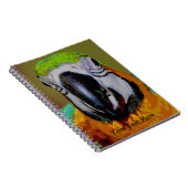 Macaw Parrot Vliegende Notitieboek (Rechterzijde)