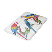 Macaw Parrot Vogels Dier Wildlife Bath Mat (Gekanteld)