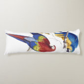 Macaw Parrot Vogels Wilde dieren Lichaamskussen (Voorkant)