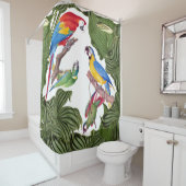 Macaw Parrot Vogels Wilde dieren Shower Curtain Douchegordijn (In situ)