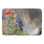 Macaw Parrot Vogels Wilde watervallen Bathmat Badmat (Voorkant)