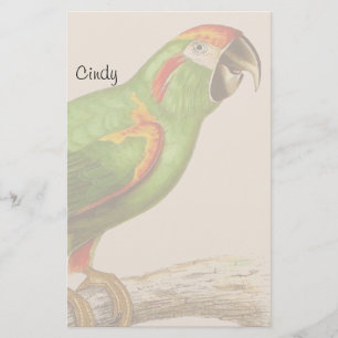 Macaw Parrot Wildlife Animal Stationery Briefpapier