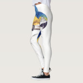 Macaw Parrot Wildlife over printlegging Leggings (Links)