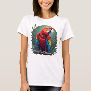 Macaw Parrot Women's T-shirt - Kleurrijke tropisch