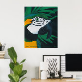 Macaw Poster (Thuiskantoor)