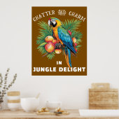 Macaw Poster (Keuken)