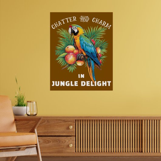 Macaw Poster (Woonkamer 2)